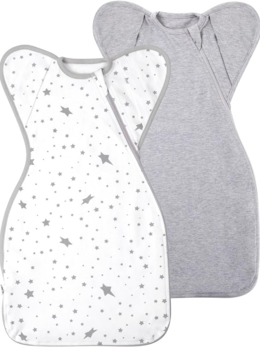 Soft Organic Cotton Swaddles for Newborns 0-3 Months | Arms Up Design, Unisex